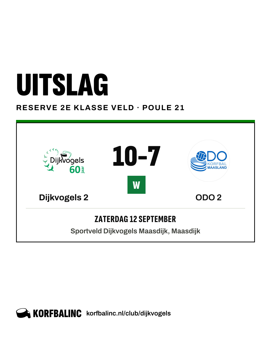 Dijkvogels 2 - ODO 2
