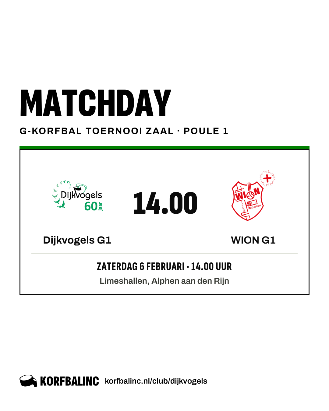 Dijkvogels G1 - WION G1