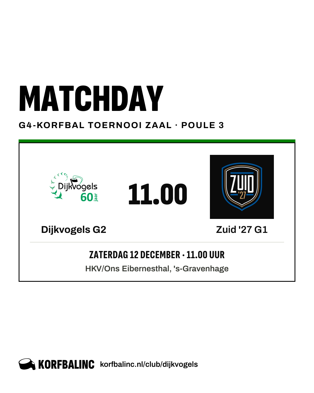 Dijkvogels G2 - Zuid '27 G1