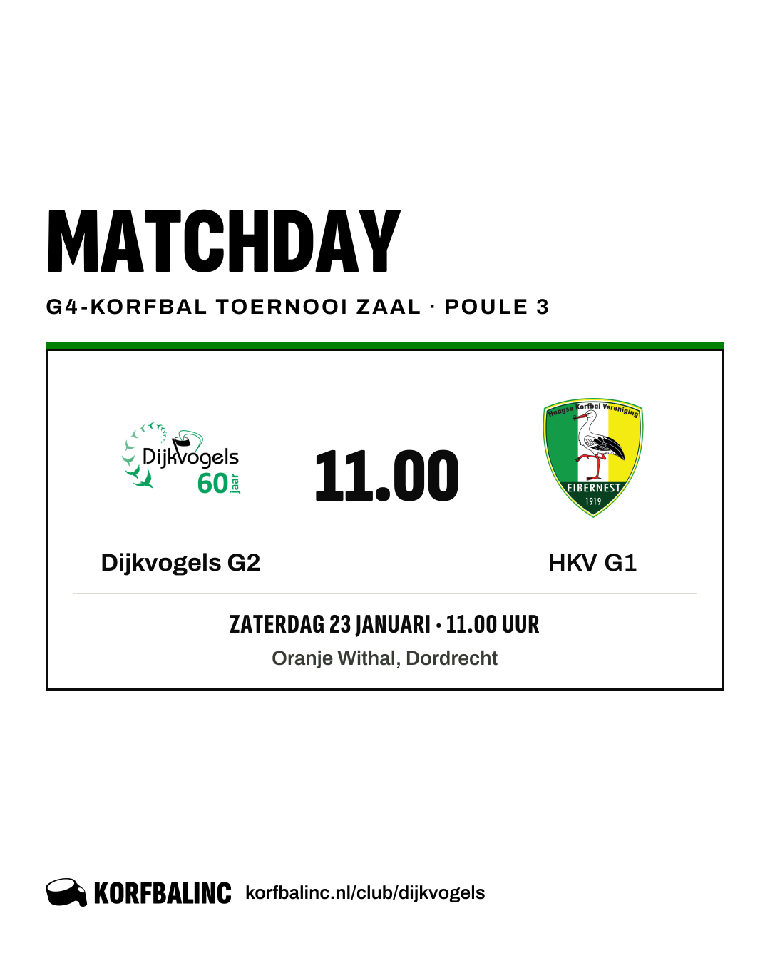 Dijkvogels G2 - HKV G1