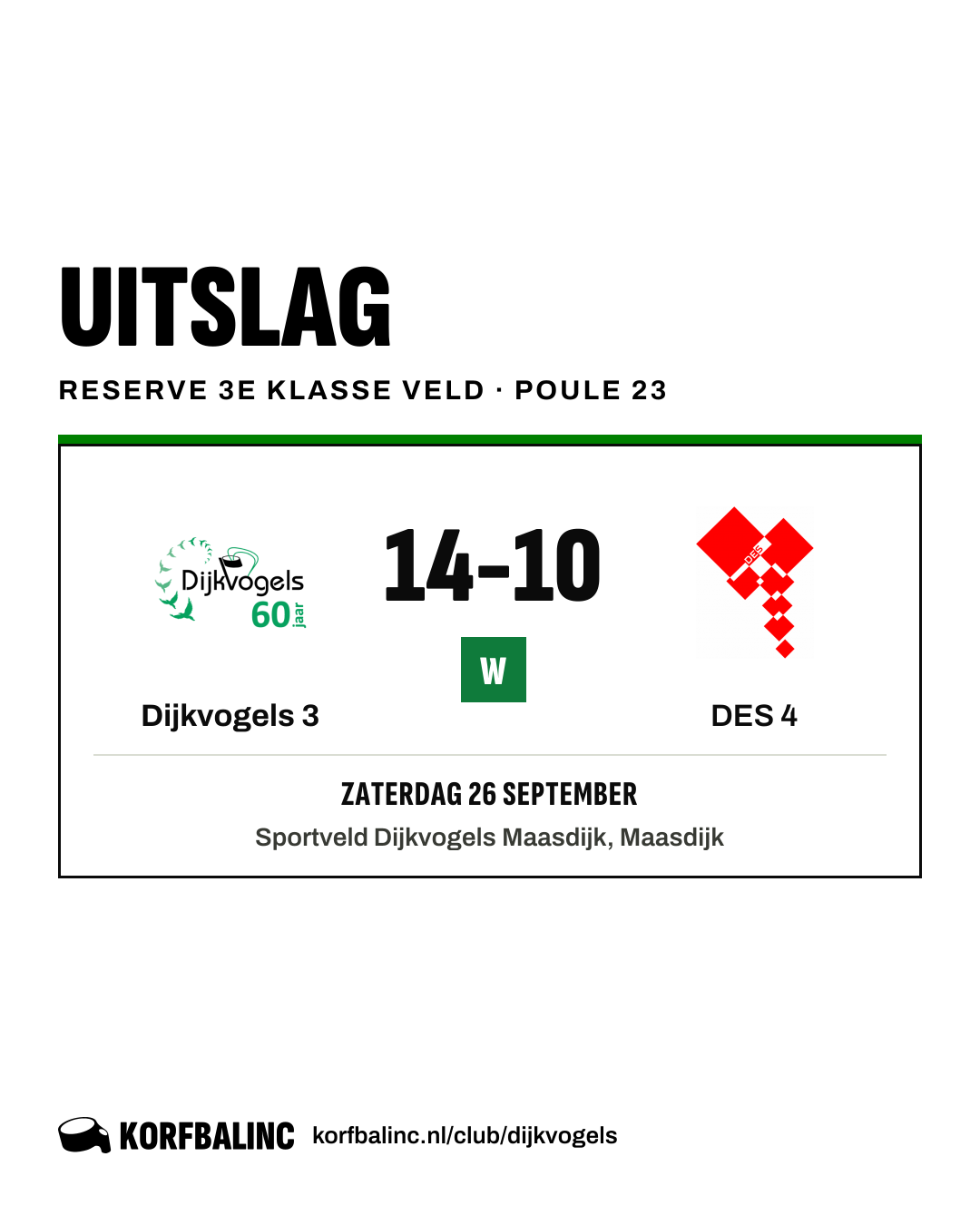 Dijkvogels 3 - DES 4