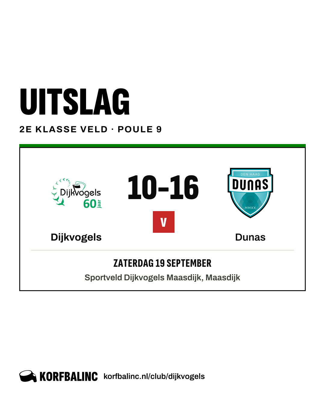 Dijkvogels - Dunas
