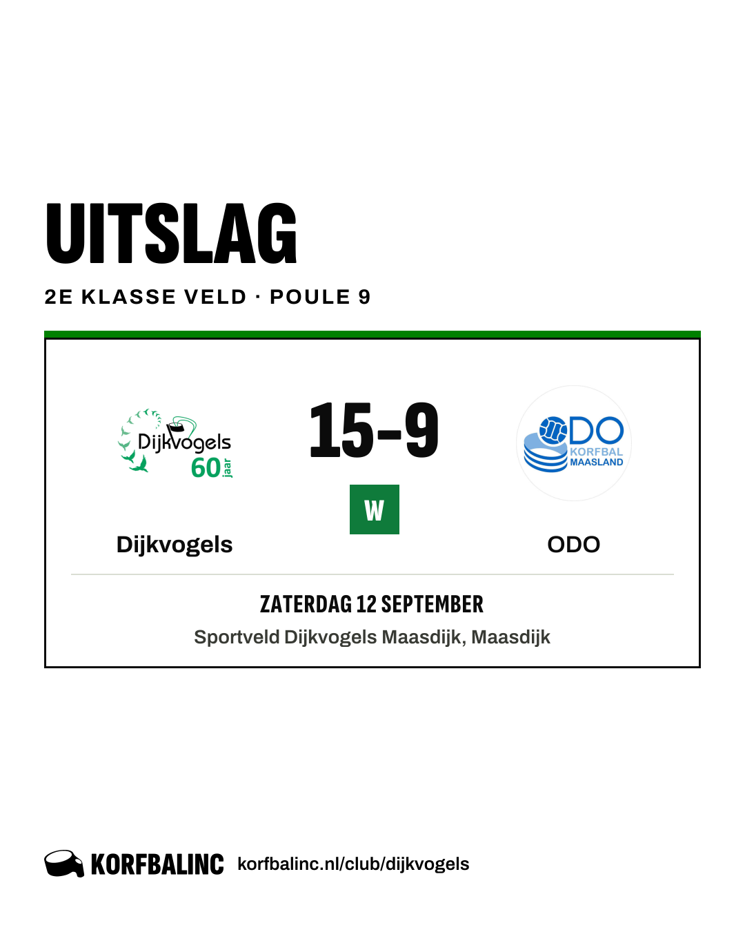 Dijkvogels - ODO