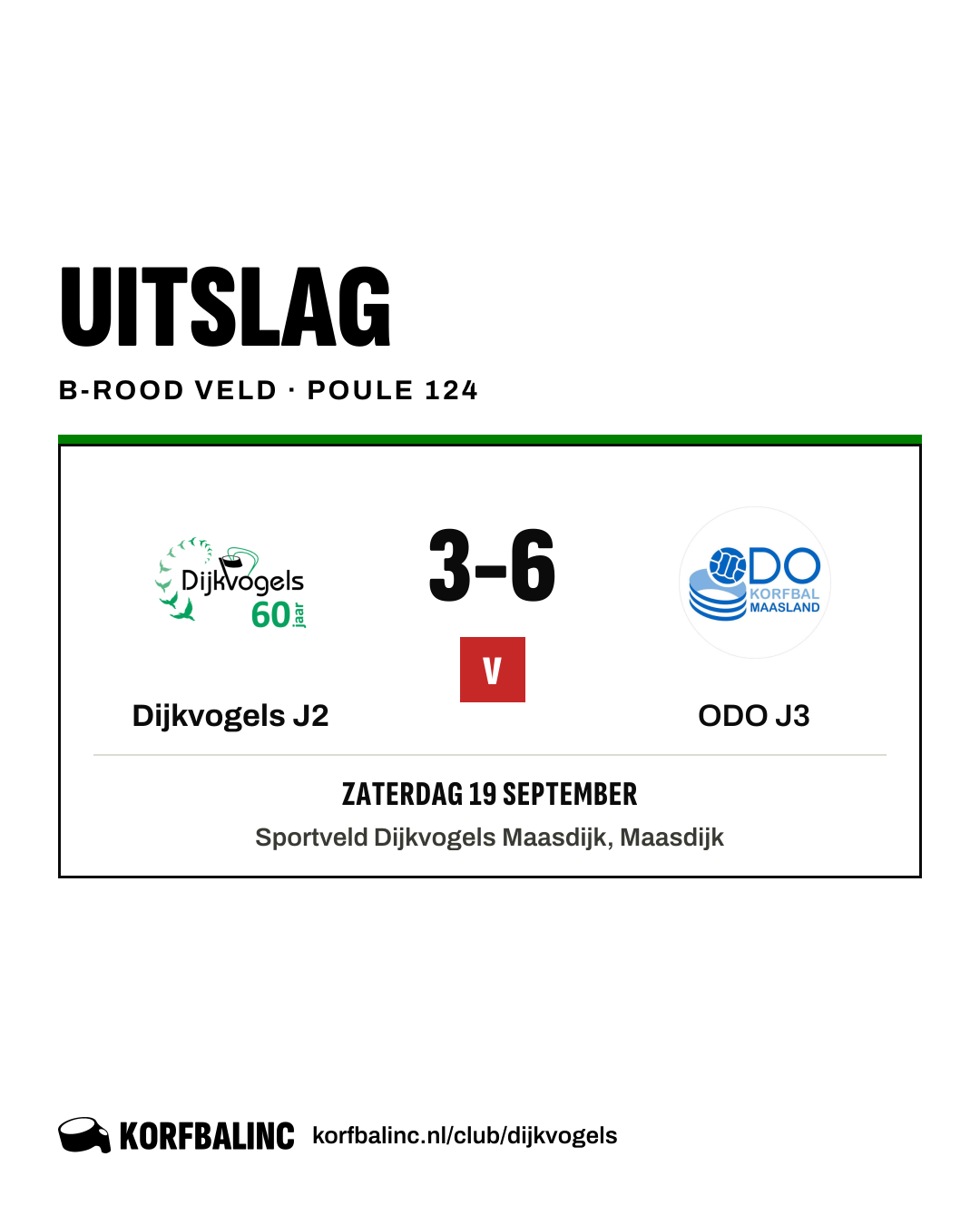 Dijkvogels J2 - ODO J3