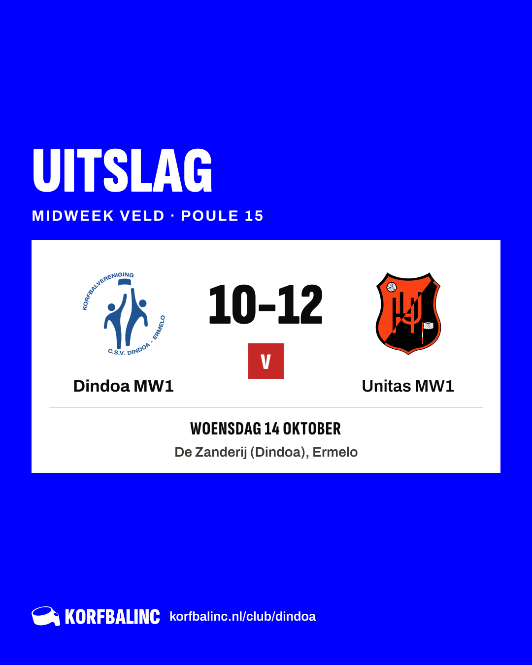 Dindoa MW1 - Unitas MW1