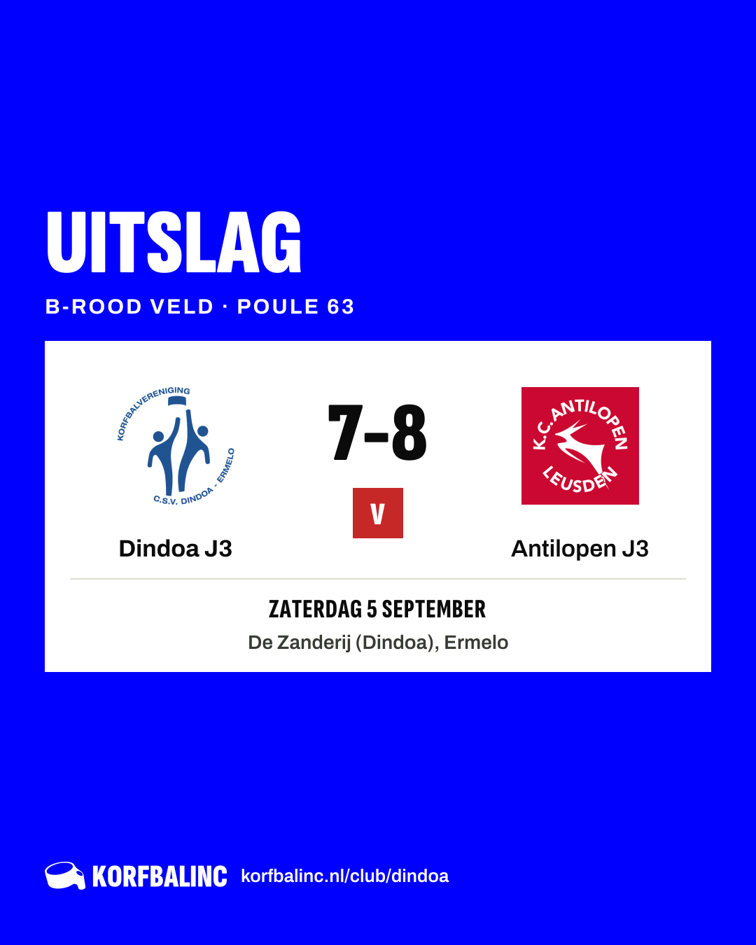Dindoa J3 - Antilopen J3
