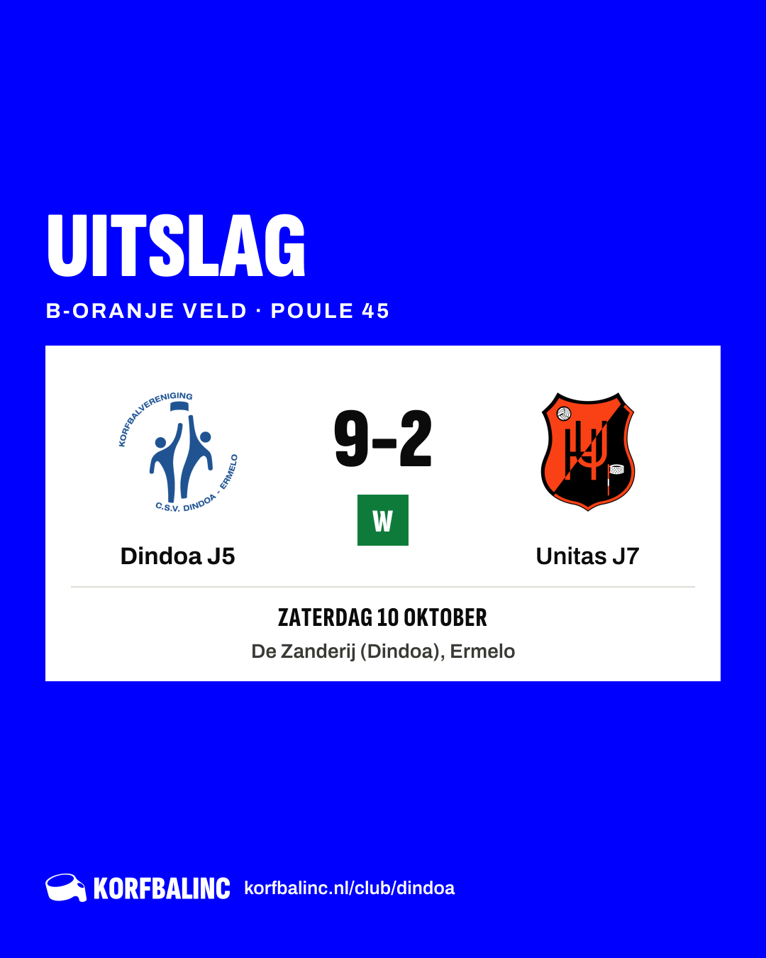 Dindoa J5 - Unitas J7