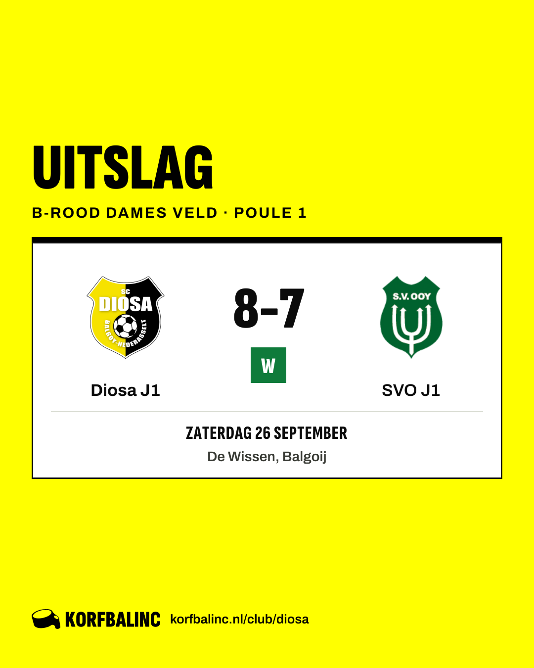 Diosa J1 - SVO J1