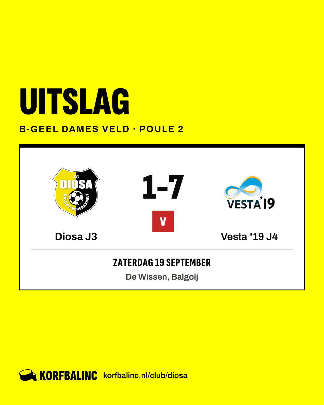 Diosa J3 - Vesta '19 J4