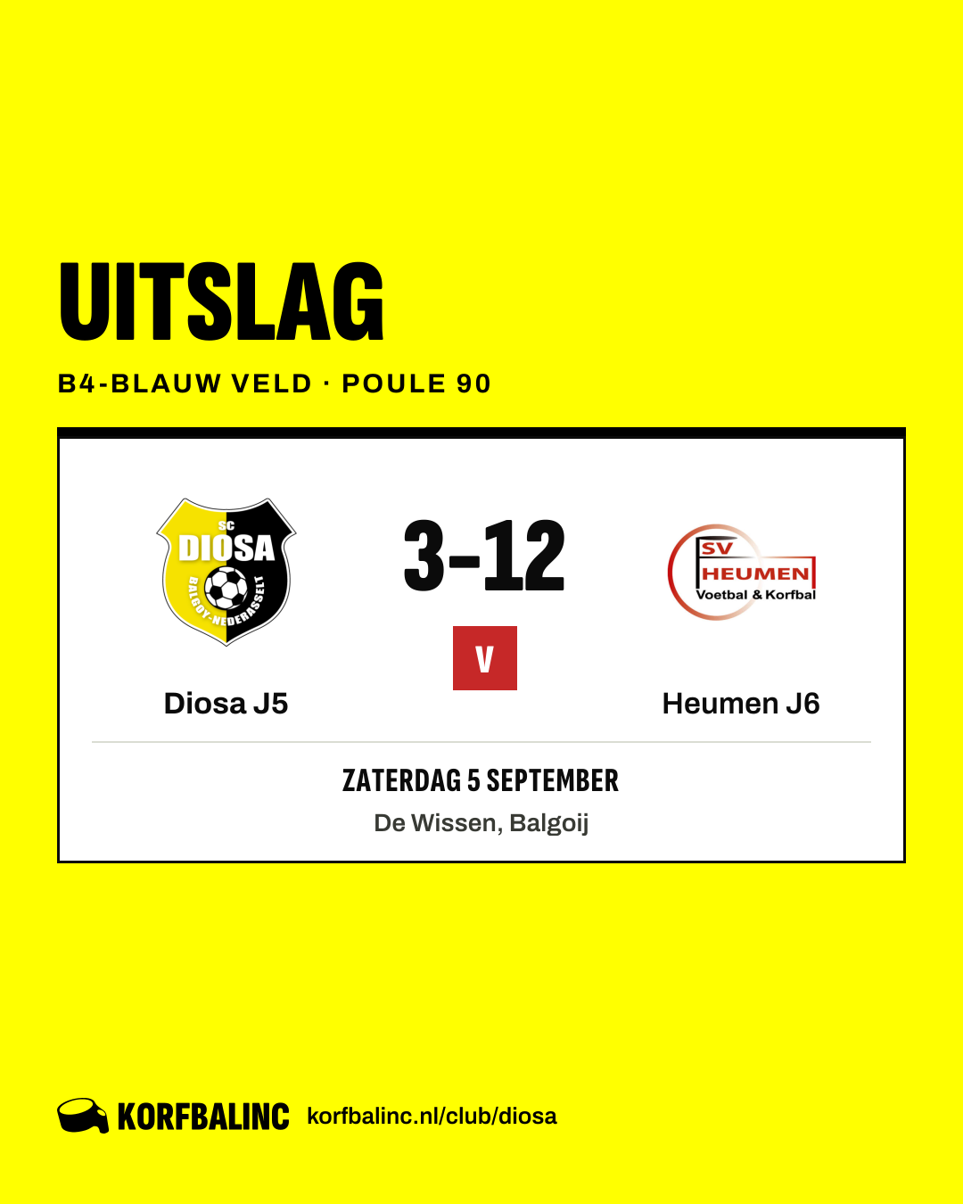 Diosa J5 - Heumen J6
