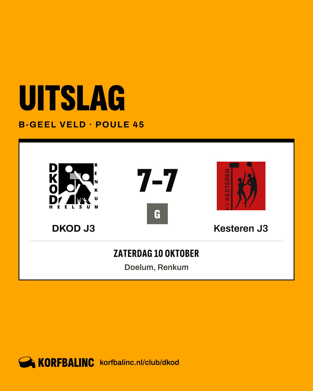 DKOD J3 - Kesteren J3