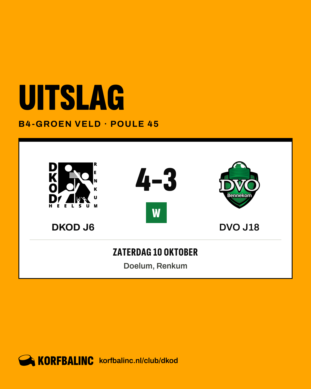 DKOD J6 - DVO J18