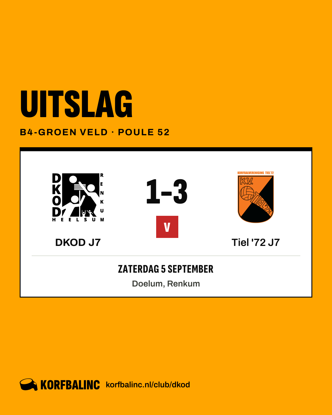 DKOD J7 - Tiel '72 J7
