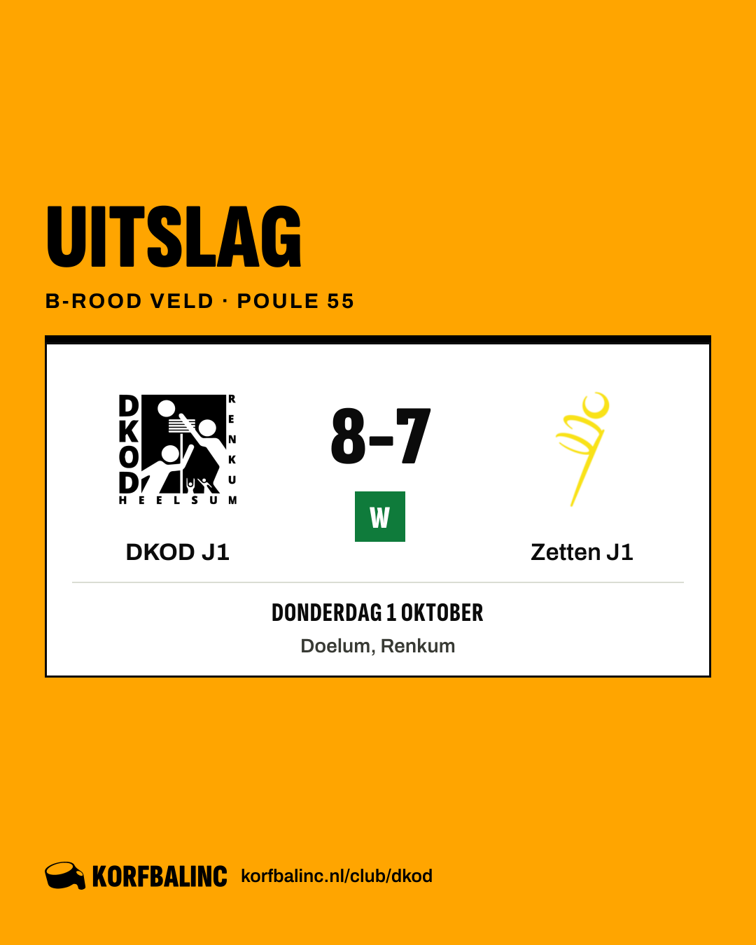 DKOD J1 - Zetten J1