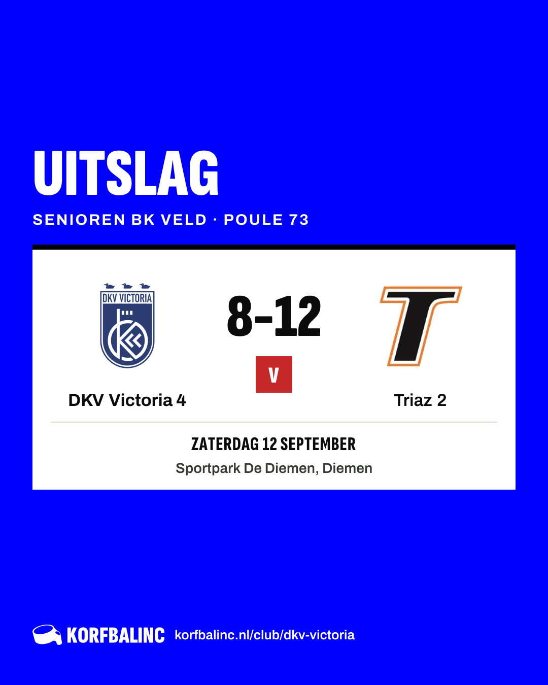 DKV Victoria 4 - Triaz 2