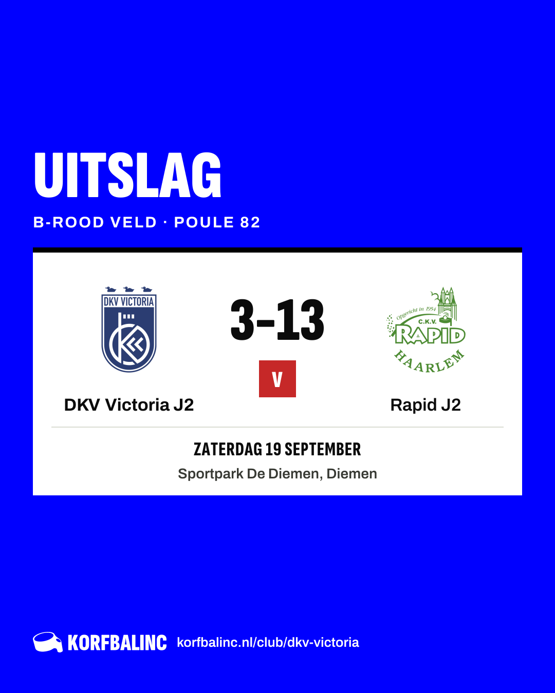 DKV Victoria J2 - Rapid J2