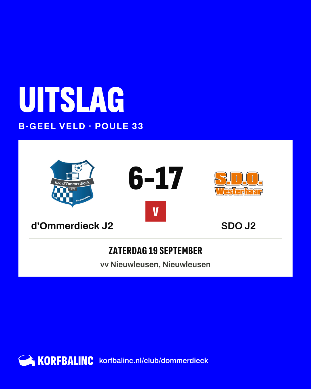 d'Ommerdieck J2 - SDO J2