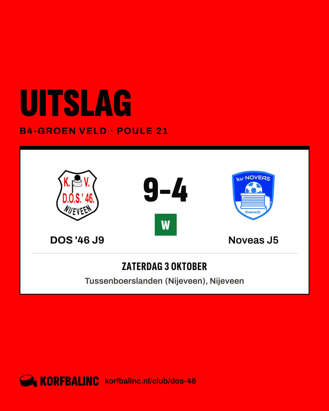 DOS '46 J9 - Noveas J5