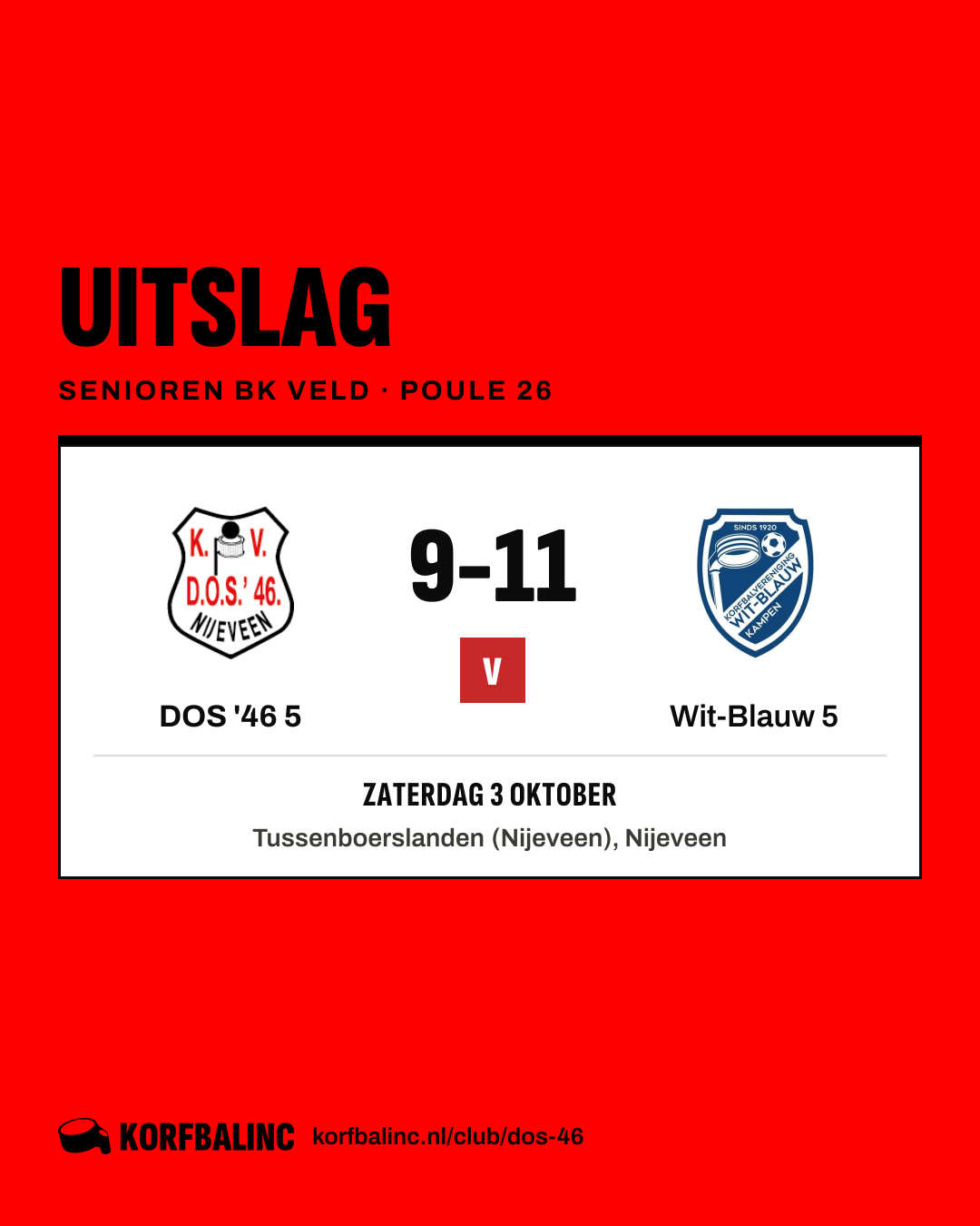 DOS '46 5 - Wit-Blauw 5