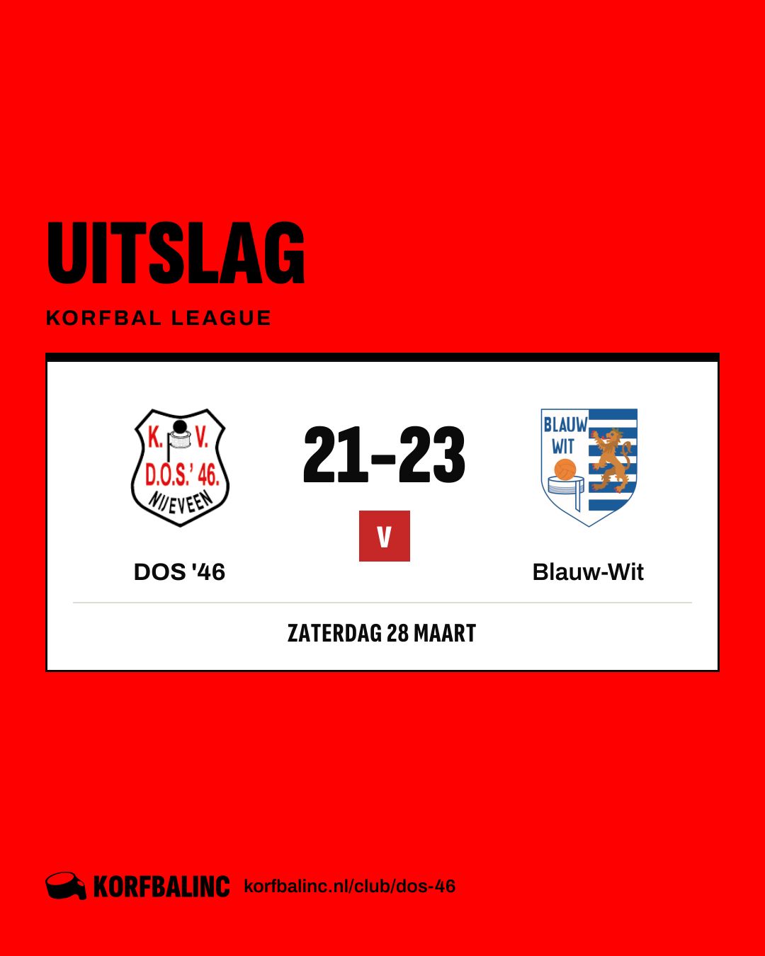 DOS '46 - Blauw-Wit