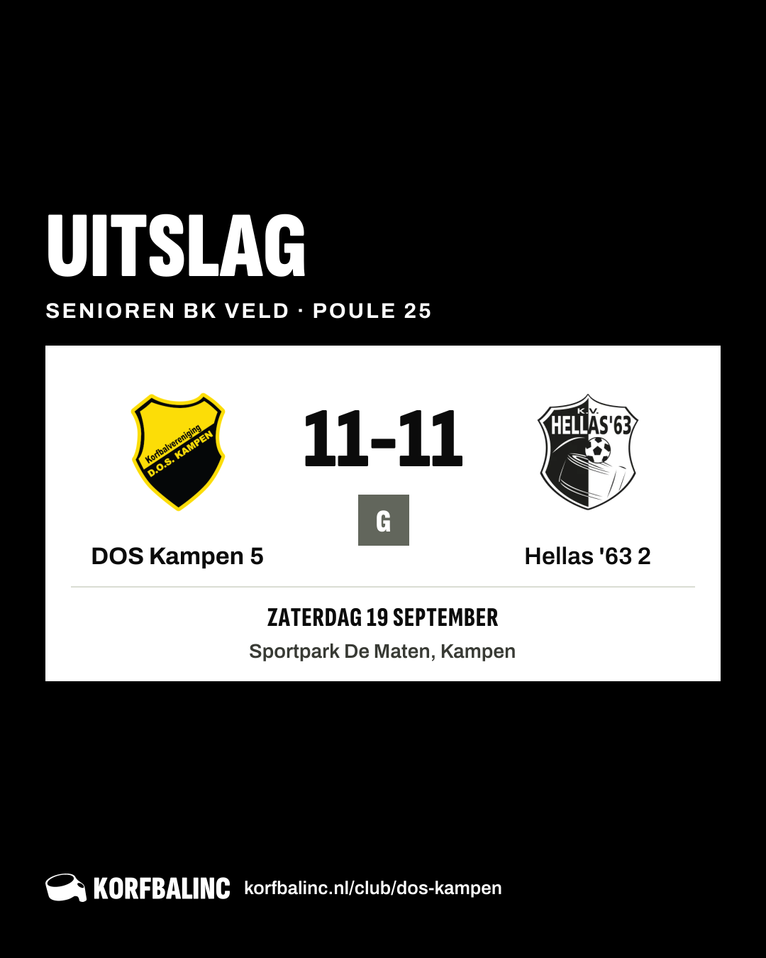 DOS Kampen 5 - Hellas '63 2