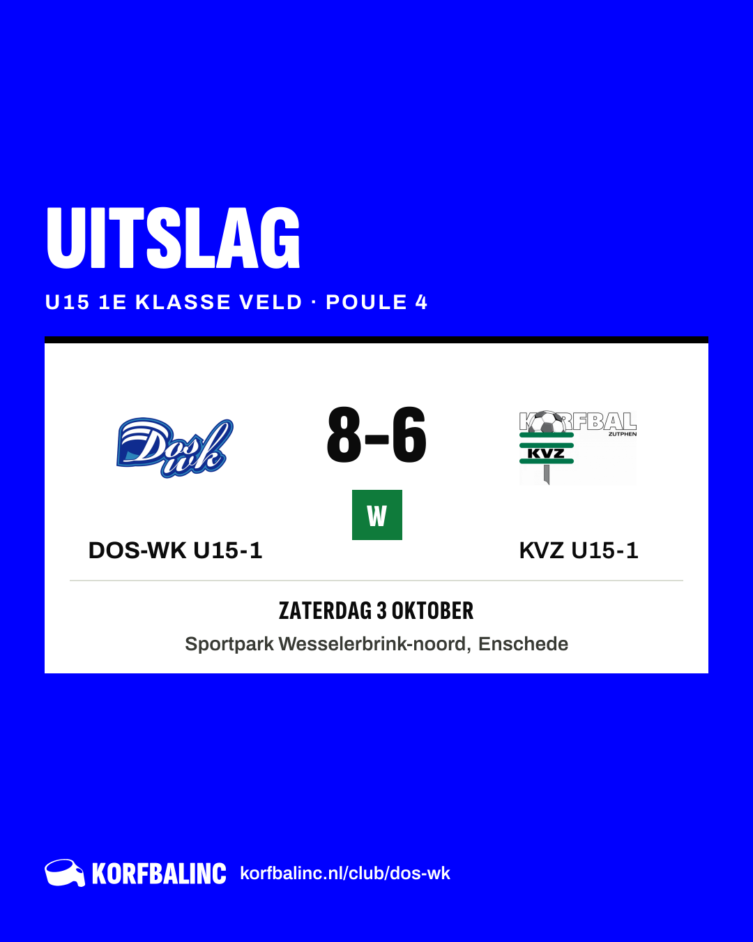 DOS-WK U15-1 - KVZ U15-1