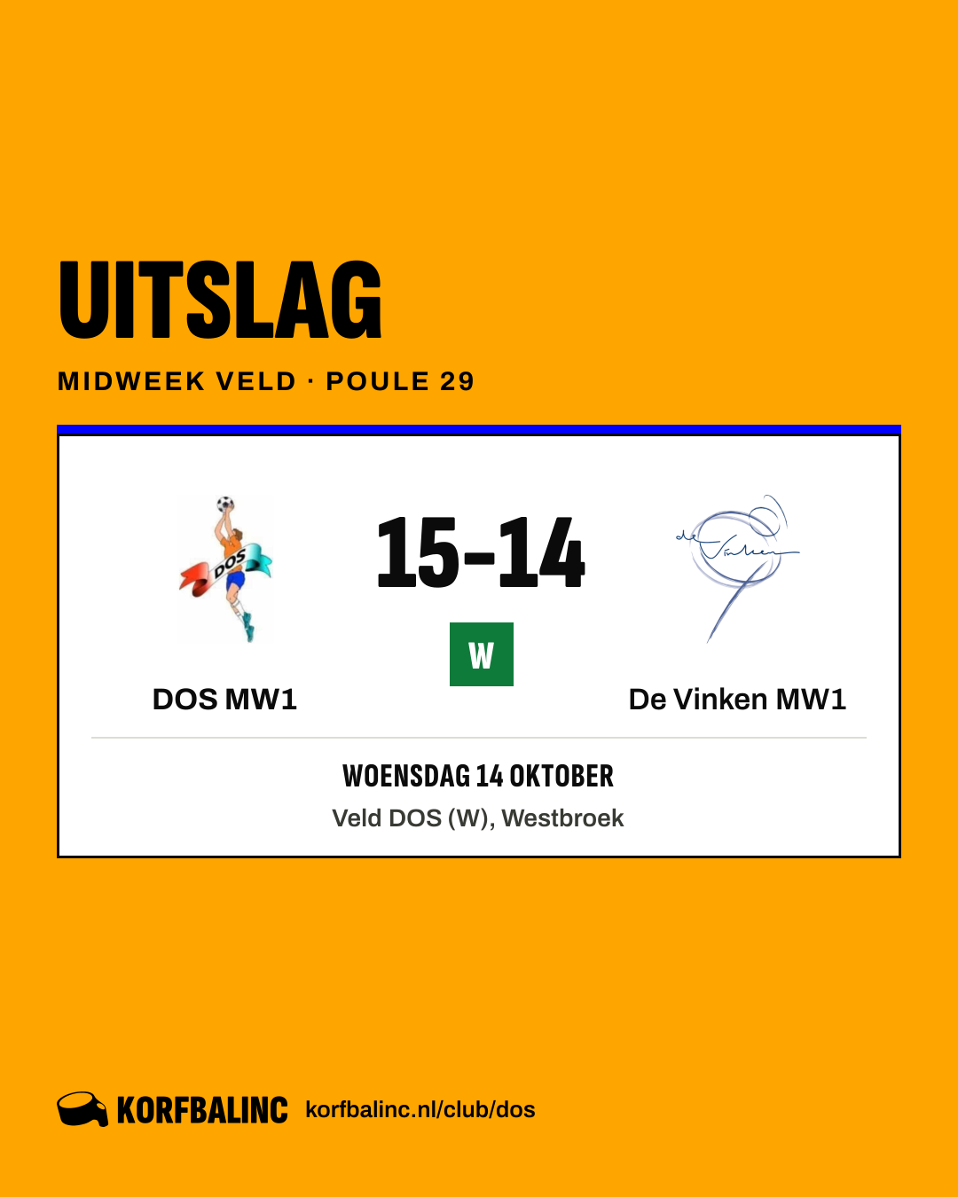 DOS MW1 - De Vinken MW1