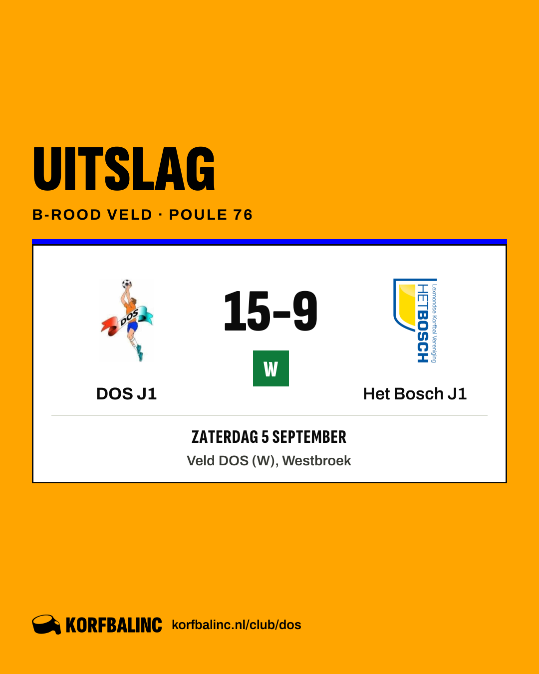 DOS J1 - Het Bosch J1