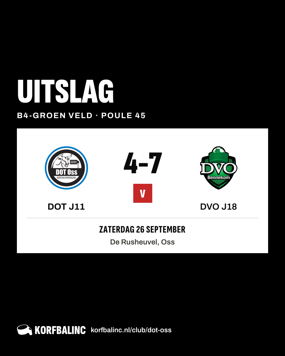 DOT J11 - DVO J18