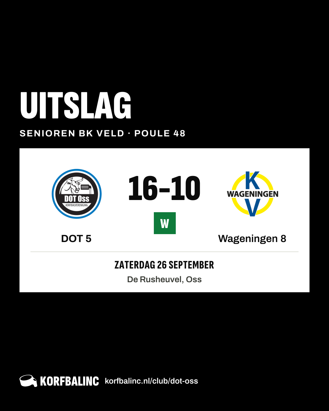 DOT 5 - Wageningen 8