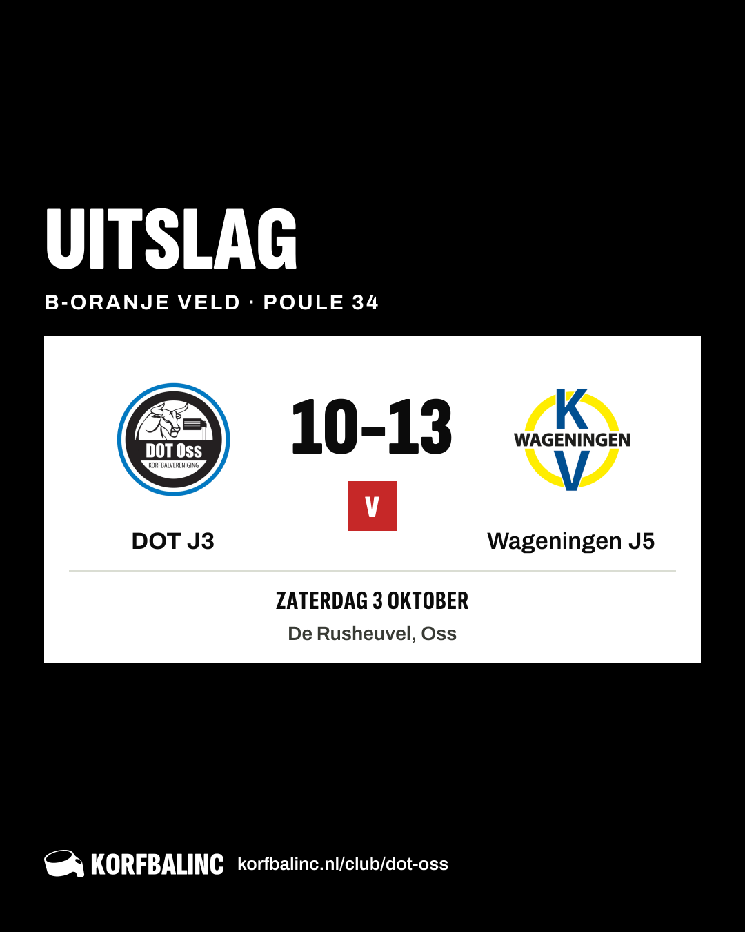 DOT J3 - Wageningen J5