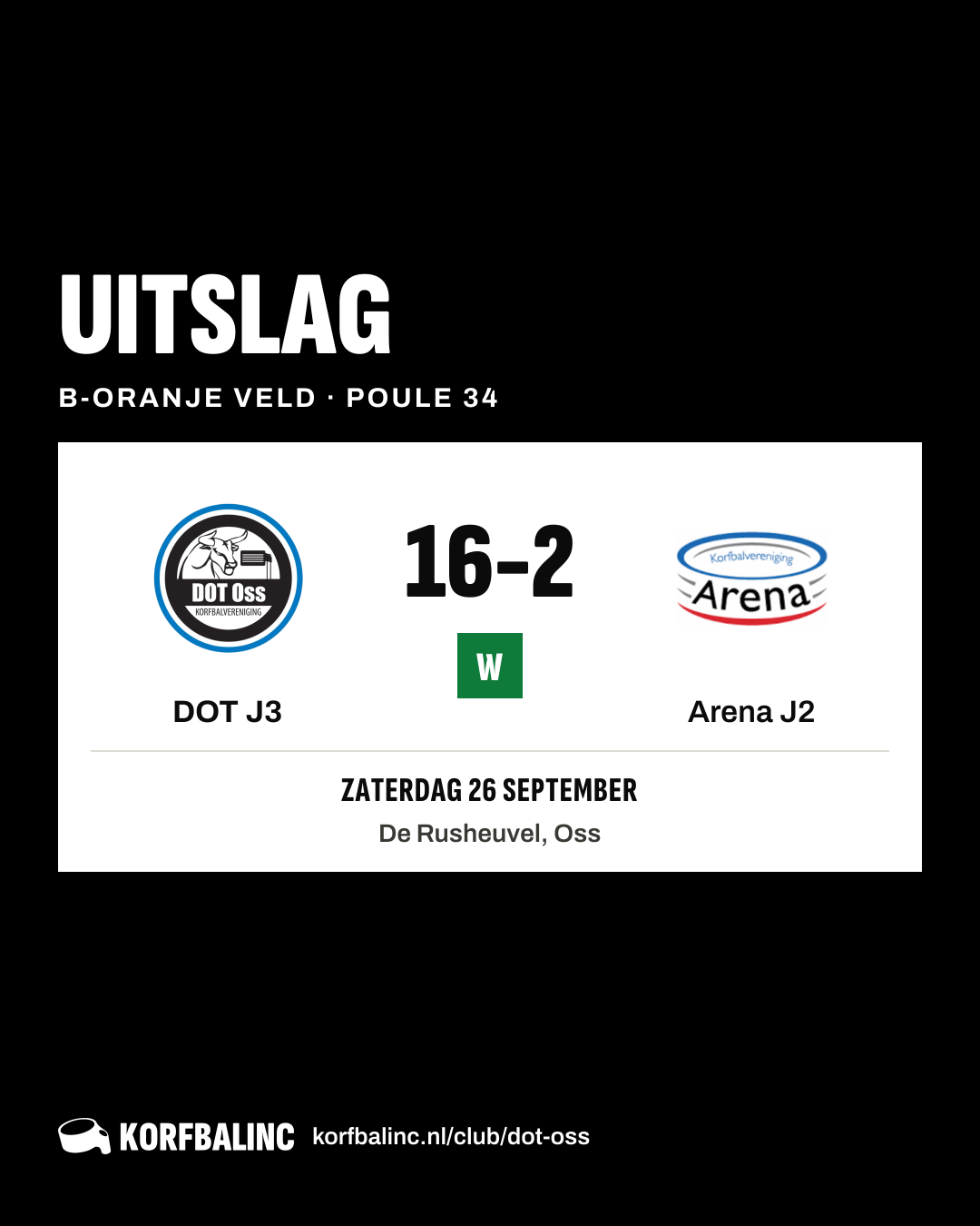 DOT J3 - Arena J2