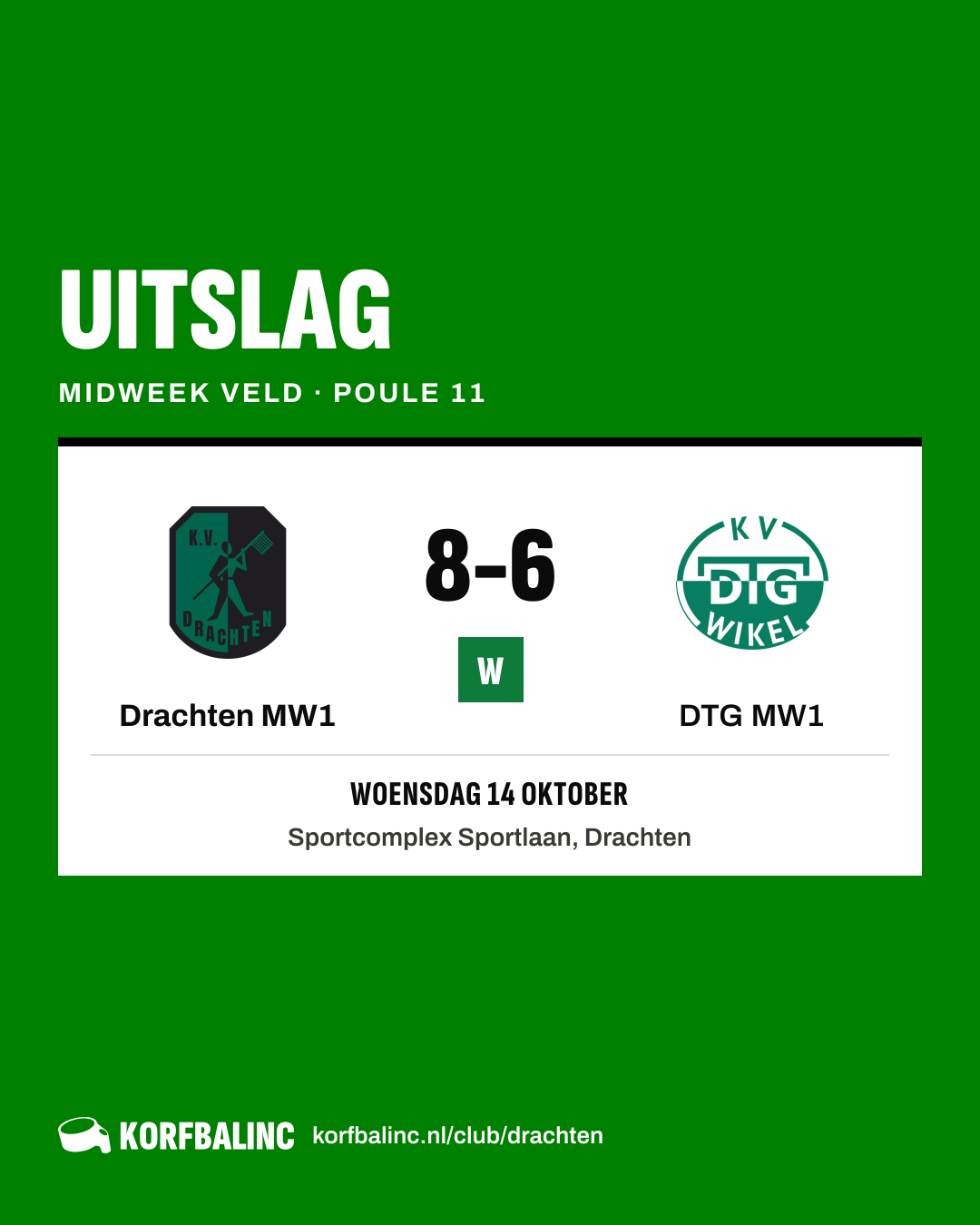 Drachten MW1 - DTG MW1