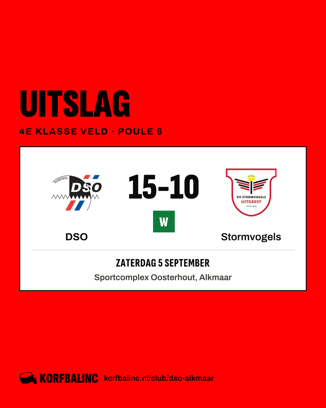 DSO - Stormvogels