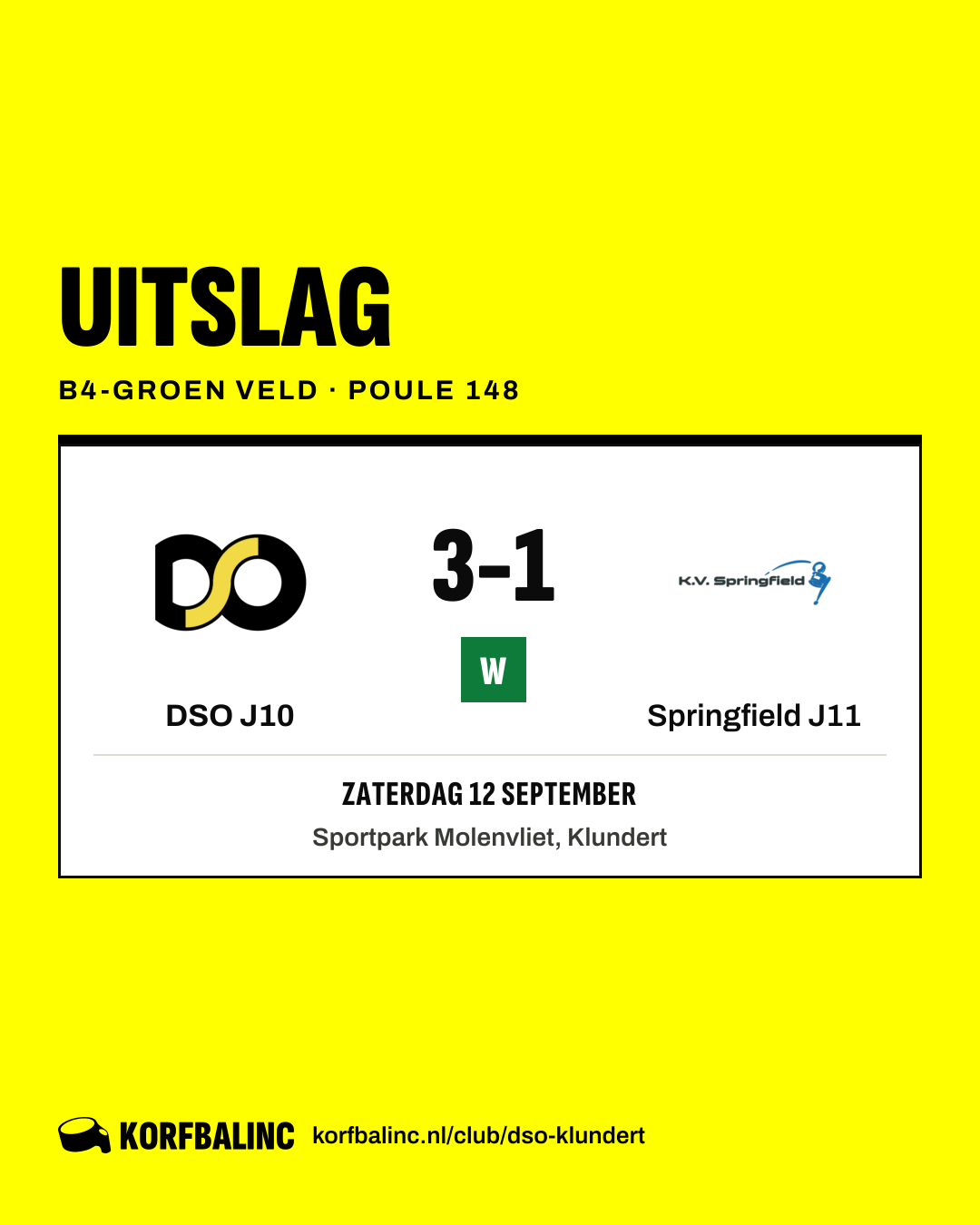 DSO J10 - Springfield J11