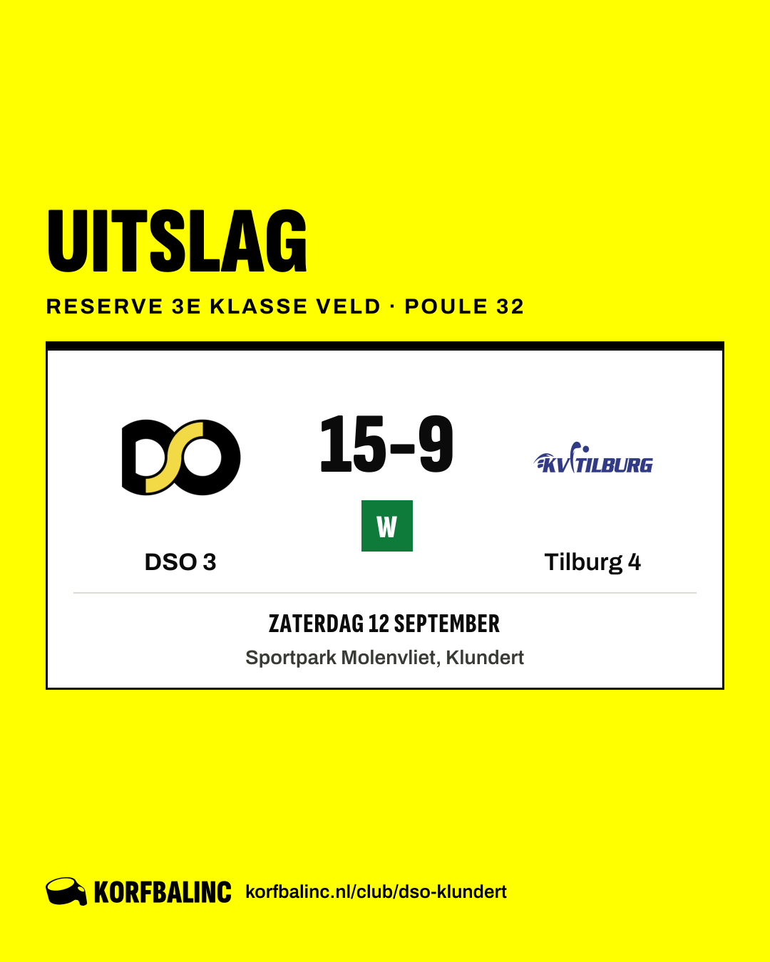 DSO 3 - Tilburg 4