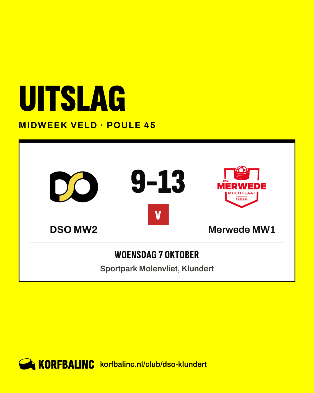 DSO MW2 - Merwede MW1