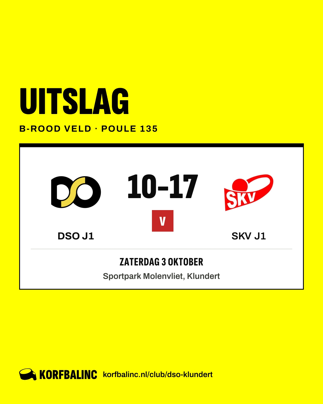 DSO J1 - SKV J1