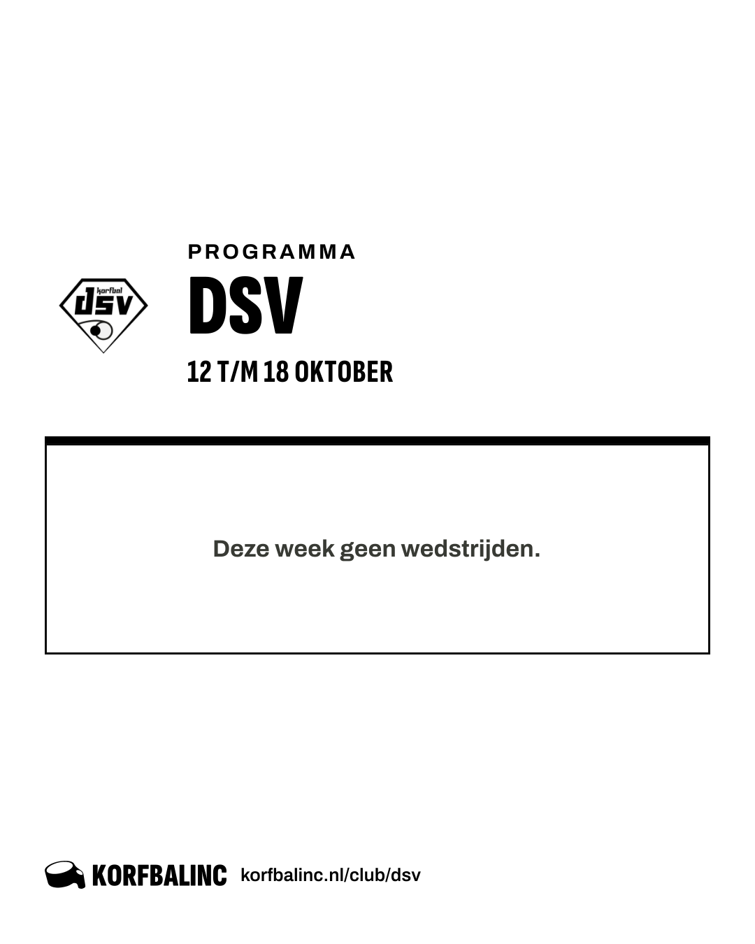 Uitslagen DSV, beeld 1 van 2