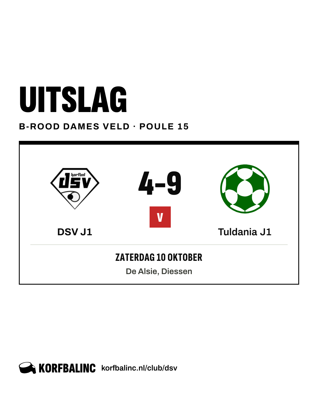 DSV J1 - Tuldania J1