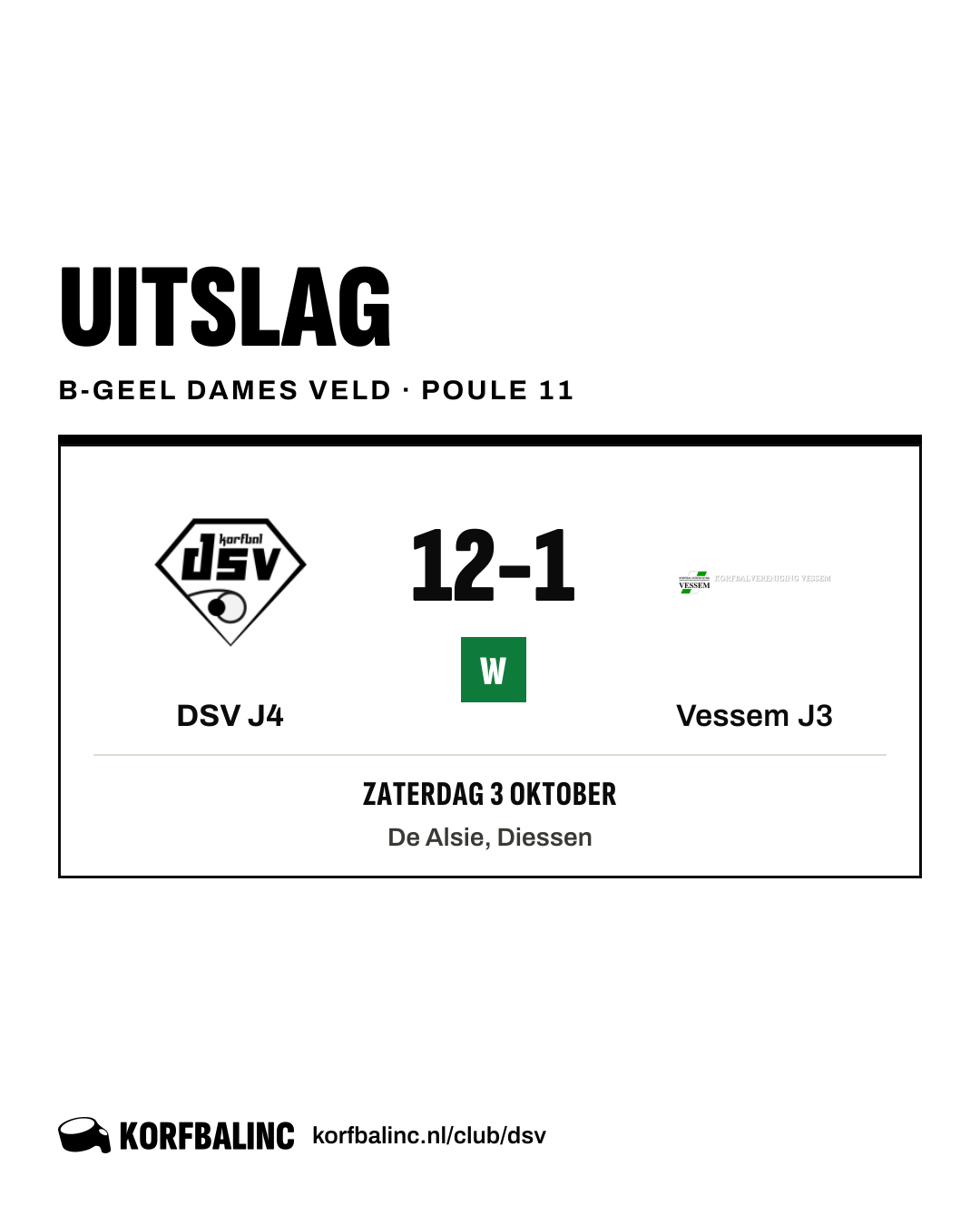 DSV J4 - Vessem J3