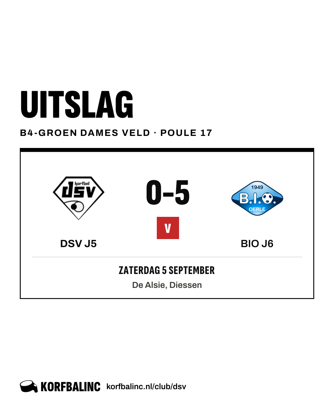 DSV J5 - BIO J6