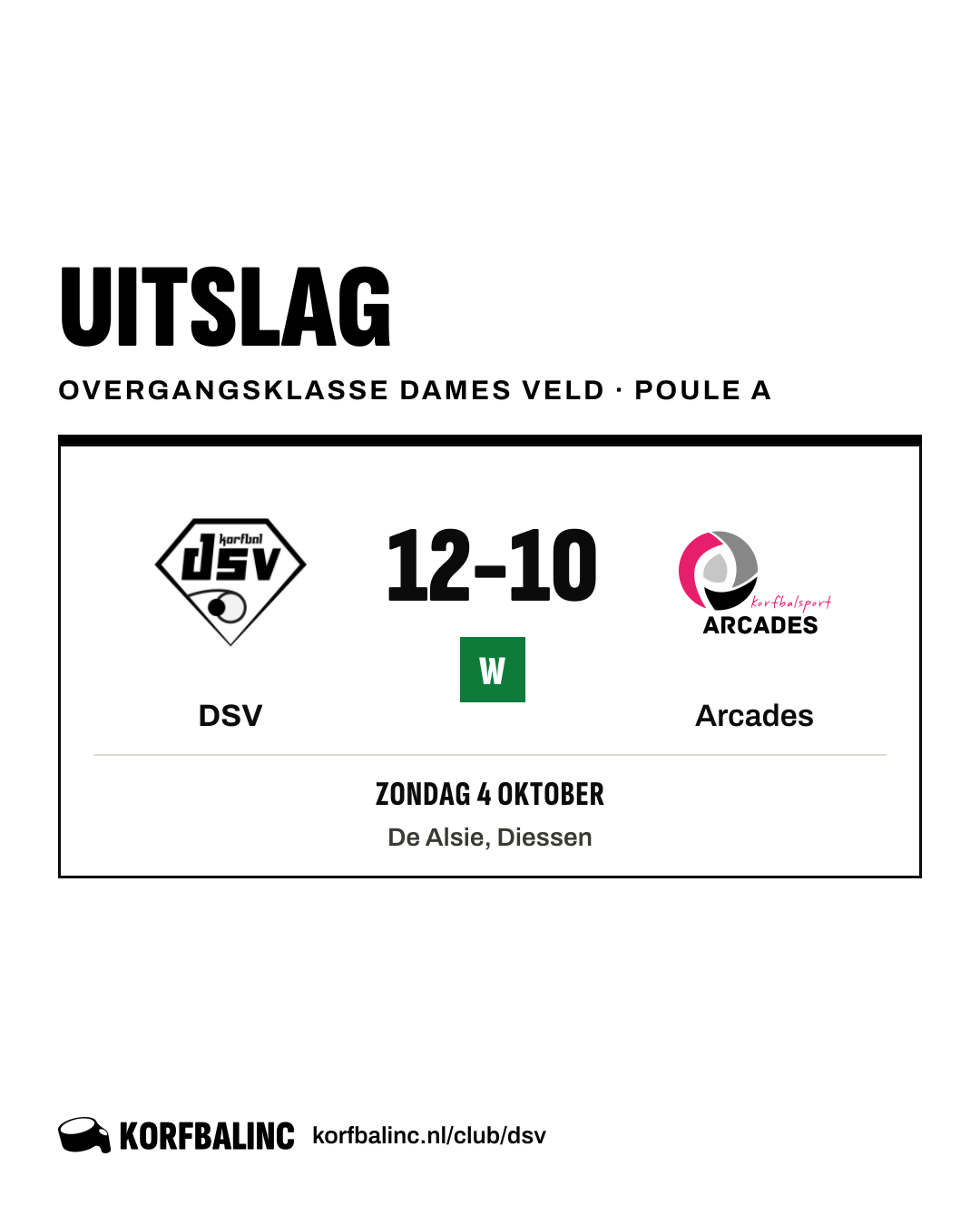 DSV - Arcades