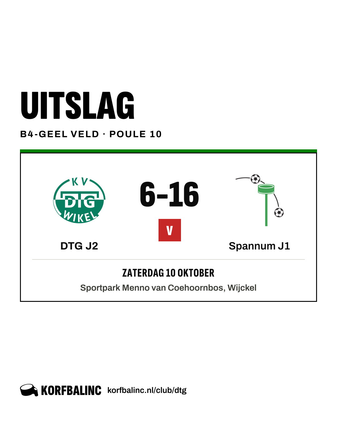 DTG J2 - Spannum J1