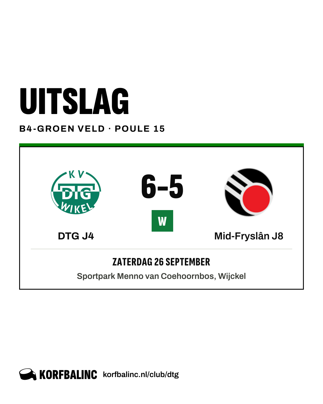 DTG J4 - Mid-Fryslân J8