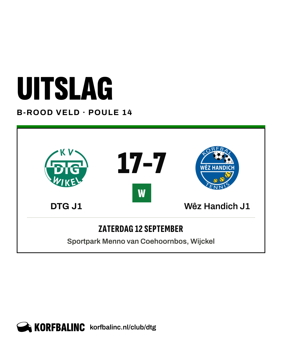 DTG J1 - Wêz Handich J1