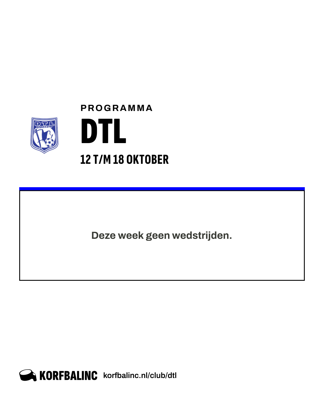 Uitslagen DTL, beeld 1 van 3