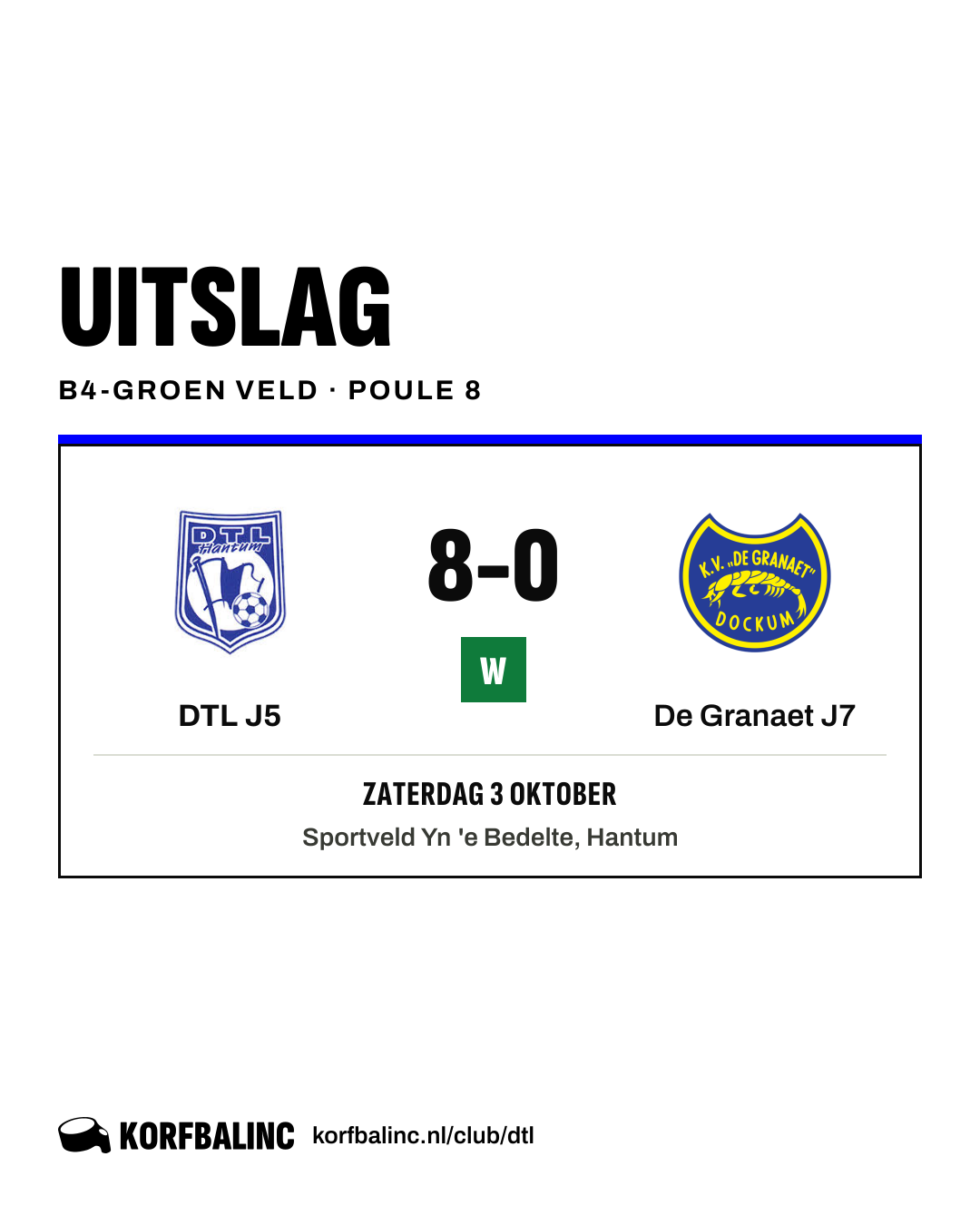 DTL J5 - De Granaet J7