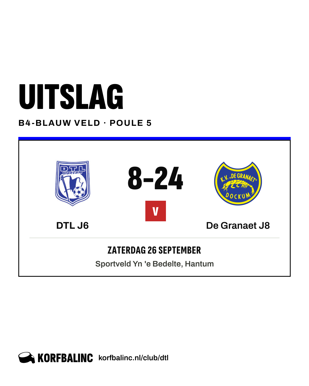 DTL J6 - De Granaet J8