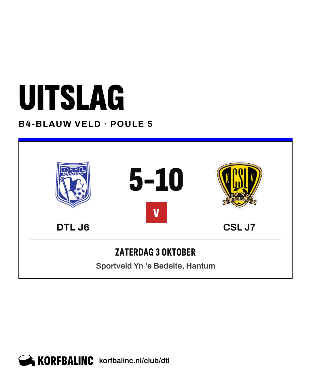DTL J6 - CSL J7